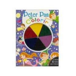 Livro Infantil 4 a 6 Anos Dedinhos em ação Peter Pan para Colorir Todolivro