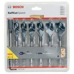 Jogo De Broca Self Cut 7 Pecas Bosch - 2608587009