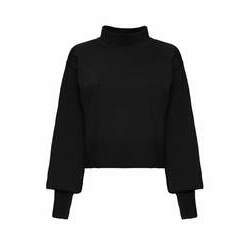Sweater tricot ziper preto nero