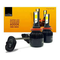 Kit Super Led Headlight 9005 Hb3 9006 Hb4 6000k 12v 25w