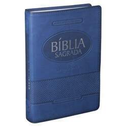 Bíblia RA Letra Gigante com Índice - Azul