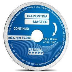 Disco Diamantado Contínuo 4 3/8 Tramontina Premium - 42594/104