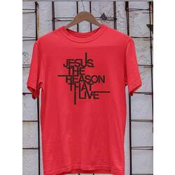 Camiseta Jesus Reason - Vermelha