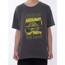 Camiseta Hiding The Truth - Chumbo