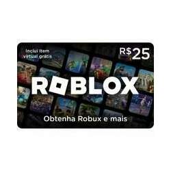 Cartão Presente Digital Roblox - 25,00