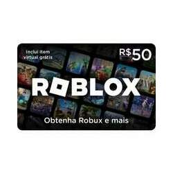 Cartão Presente Digital Roblox - 50,00