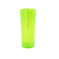 Copo de Acrílico Long Drink Verde Neon 320ml Mtsz