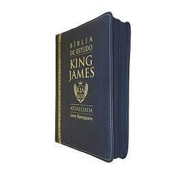 Bíblia de Estudo King James Atualizada Hipergigante Zíper