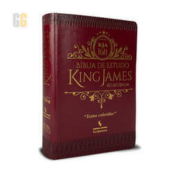 Bíblia de Estudo King James Atualizada Marsala