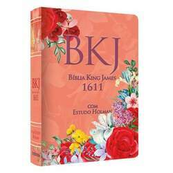 Bíblia de Estudo King James 1611 - Com Estudo Holman (Capa Feminina)