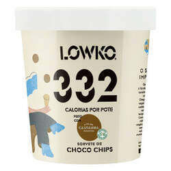 Sorvete de Choco Chips Vegano LOWKO 455ml