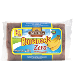 Bananada Zero Adição de Açúcar DaColônia 200g