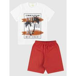 Conjunto Bebê e Infantil Camiseta/Bermuda Menino -