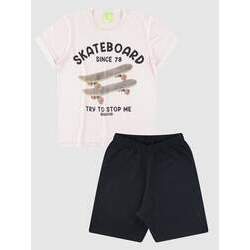 Conjunto Bebê E Infantil Camiseta/Bermuda Menino -