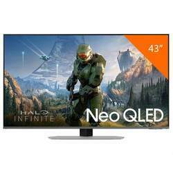 TV Samsung Neo QLED 43 Smart 4K, 43QN90C com Gaming Hub e Inteligência Artificial - 2023