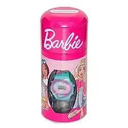 Relógio Digital Barbie No Cofrinho
