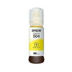 Refil Tinta Epson T504 Amarelo