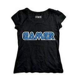 Camiseta Feminina Gamer - Nerd e Geek - Presentes Criativos
