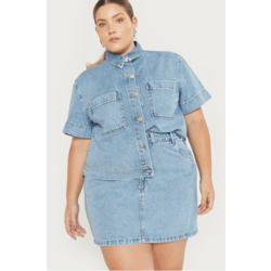 Camisa Cropped Constância Jeans