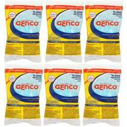 Tablete pastilha de Cloro T-200 Genco 6 unidades - Cloro tratamento de piscinas
