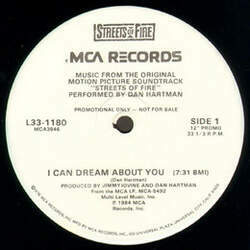 Dan Hartman I Can Dream About You (Promo Copy) 12