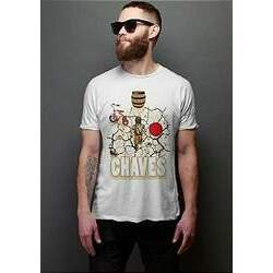 Camiseta Masculina Chaves - Nerd e Geek - Presentes Criativos