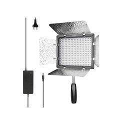 Kit Painel Iluminador LED Yongnuo YN160 III Bi-Color Video Light com Fonte DC 12V 5Amp (Bivolt)