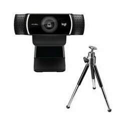 Webcam Logitech Pro Stream C922 Full Hd 1080P 30Fps 720P 60Fps Com Tripe - Logitech
