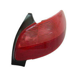 Lanterna Peugeot 206 98/03 Vermelha TD