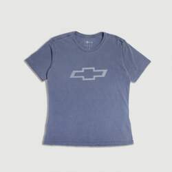 Camiseta Fem Chevrolet - Midnight - Azul Estonada