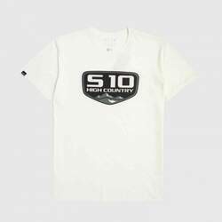 Camiseta Fem Chevrolet - S-10 - Badge - Off White