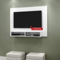 Painel de TV Eros, para TV de 40 e nichos para aparelhos eletrônicos - Notável