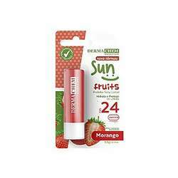 Protetor Labial Sun Fruits FPS 24 Morango dermachem