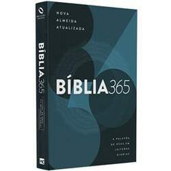 Bíblia 365 Azul NAA Letra Grande Capa Brochura