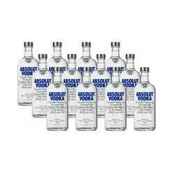 Vodka Absolut Tradicional 750Ml Caixa Com 12 Unidades