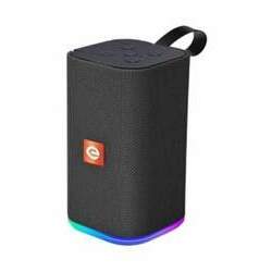 Caixa Som Bluetooth com Led Colorido SoundBox Preto Exbom