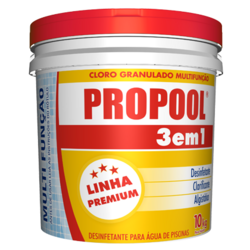 Cloro Propool 3 1 10Kg Linha Premium Hidroall