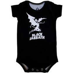 Body Bebê Estampado Black Sabbath - Isabb