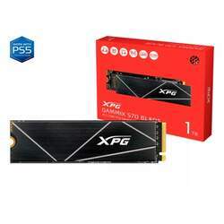 SSD NVMe 1TB XPG Gammix S70 Blade, M 2 2280, Gen4 , Leitura/Grav 7400/5500MB/s - AGAMMIXS70B-1T-CS