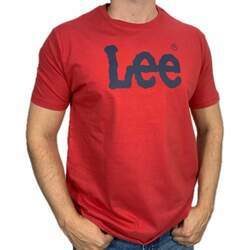 Camiseta Estampada Vermelha Masculina Lee