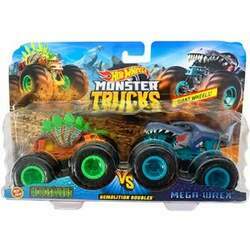 Hot Wheels Monster Trucks Mega Wrex com 2 - Mattel