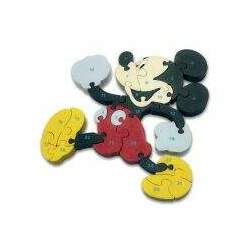 Quebra Cabeça Madeira 26 Peças Disney Mickey Mdf Toy Mix 330 14 950