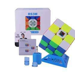 Cubo Magico 3x3x3 Moyu RS3M 2020 Stickerless - Magnetico