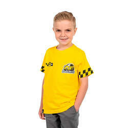 Camiseta Infantil Amarelo Racing