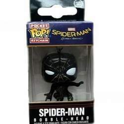 Chaveiro Funko POP - Spider-Man (Black & Gold Suit)