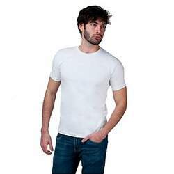 Camiseta Básica Masculina T-Shirt 100% Algodão Branco Tee