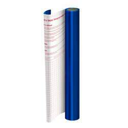 Rolo de Plástico Adesivo Azul Metalizado 45 cm x 10 mt - 1751AZ