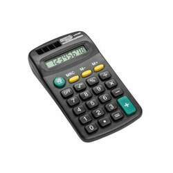 Calculadora Pequena 8 Dígitos De Bolso Preta CC1000 BRW