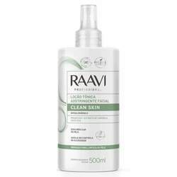 Loção Tônica Adstringente Facial Clean Skin 500ml Raavi