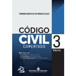 Livro Código Civil Comentado vol 3, 1ª Edição 2023
